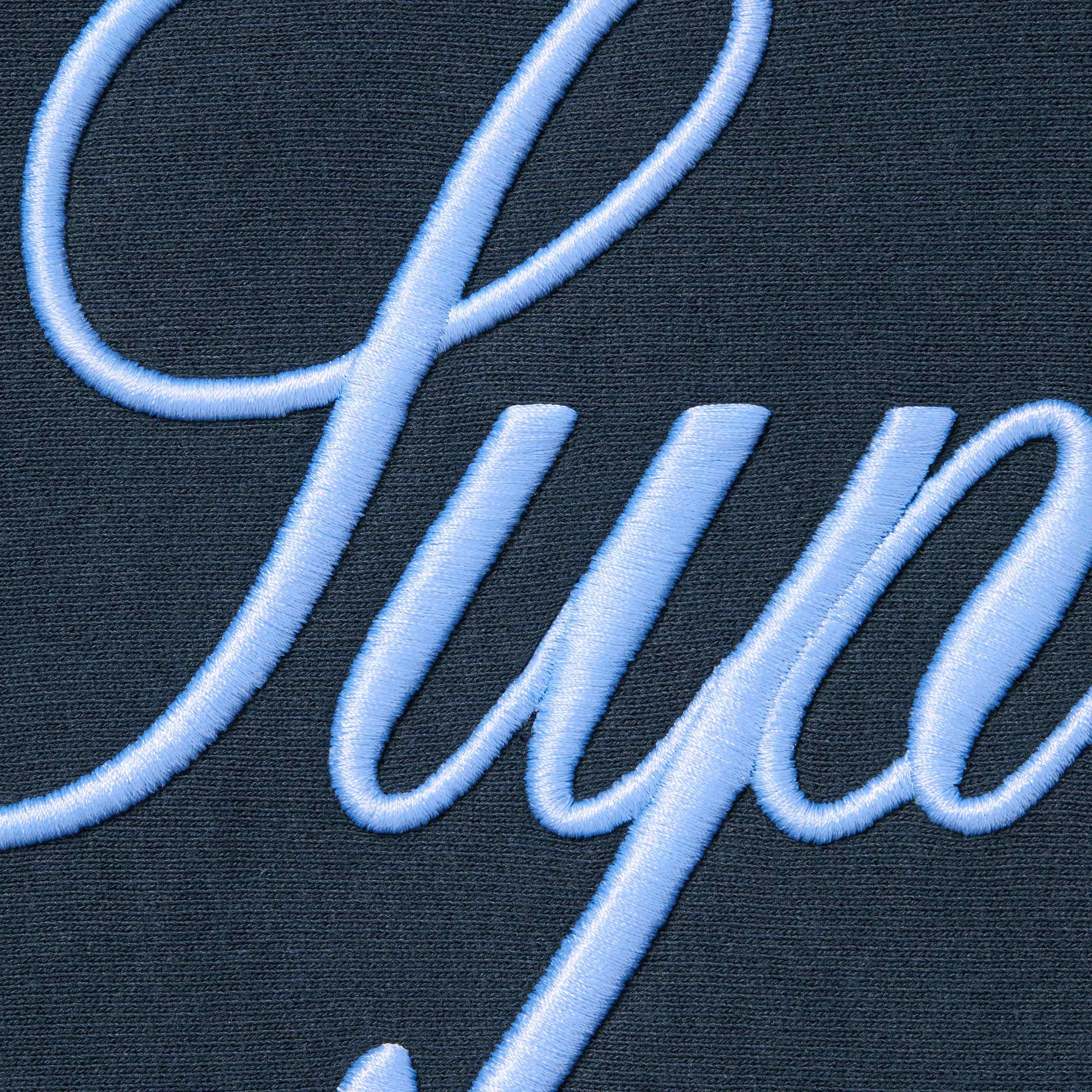 Raised Script Hooded Sweatshirt view 9
